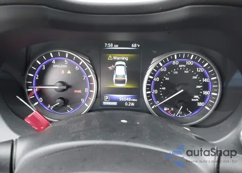 2016 Infiniti Q50 3.0T Premium/3.0T Sport z USA, uszkodzony, nr VIN JN1EV7AR6GM343754